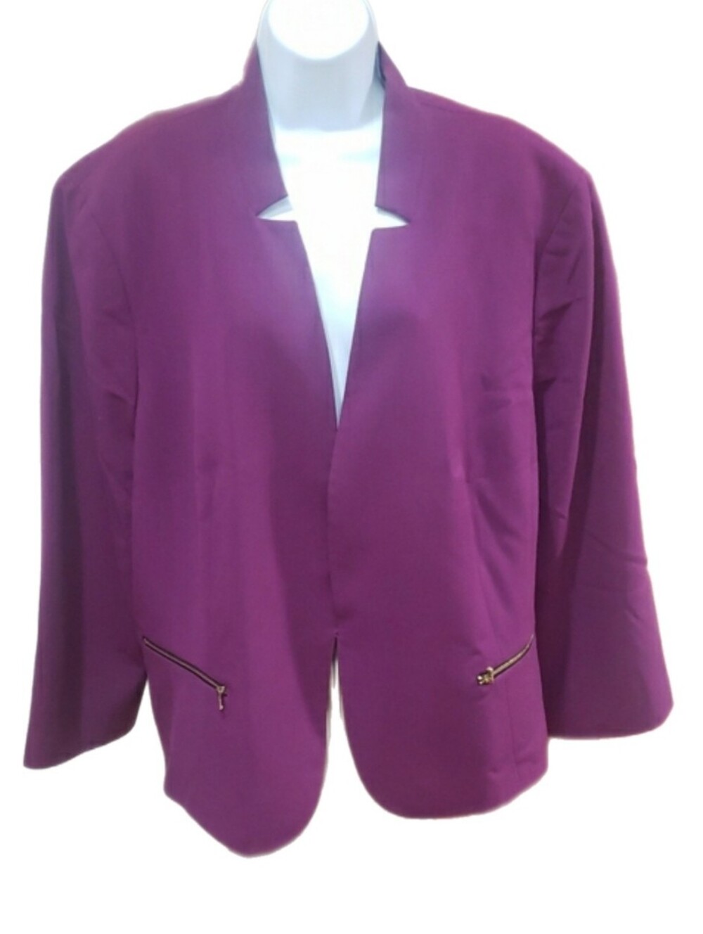 Nine West,  Plum Blazer, Size 24